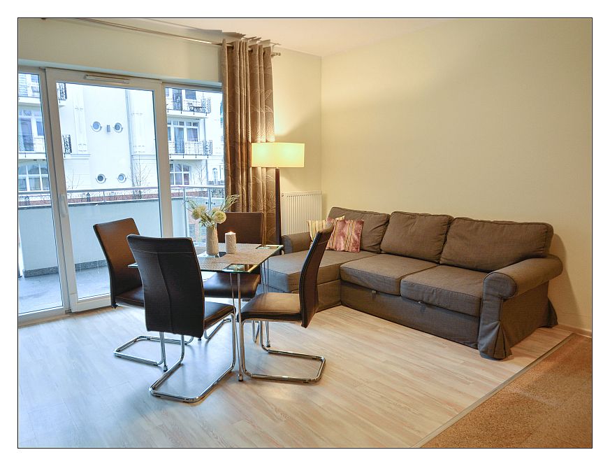 2 - Zimmer Wohnung für 2-4 Personen - ul. Elizy Orzeszkowej 5 - Appartements zu vermieten, Swinoujscie, Strand, Promenade, Parkplatz